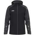 JAKO Jas met kap Sonic - 6826 - zwart/antraciet - JAKO Teamline Sonic