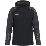 JAKO Jas met kap Sonic - 6826 - zwart/antraciet - JAKO Teamline Sonic