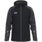 JAKO Jas met kap Sonic - 6826 - zwart/antraciet - JAKO Teamline Sonic