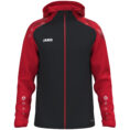 JAKO Jas met kap Sonic - 6826 - zwart/rood - JAKO Teamline Sonic