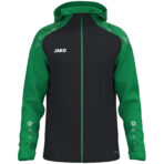 JAKO Jas met kap Sonic - 6826 - zwart/groen - JAKO Teamline Sonic