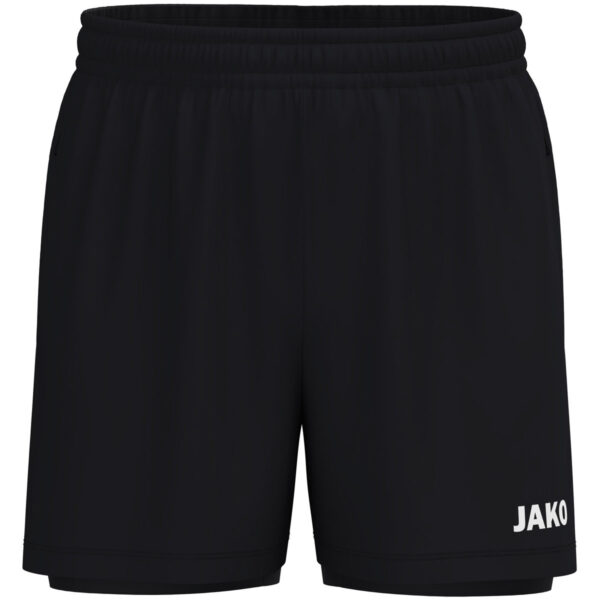 8200_800 JAKO 2-in-1 short One - 8200 - Zwart - JAKO Teamline One