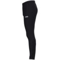 JAKO Trainingsbroek Light One 8300 in zwart, strakke sportbroek zonder zijzakken, met elastische tailleband en Keep Dry-technologie voor droog en comfortabel trainen. JAKO Teamline One