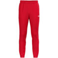 JAKO Trainingsbroek One 8400 Kindermaat in rood, sportieve broek met ribgebreide inzetstukken bij de kuiten, ritssluiting bij de pijpen en zijzakken voor optimaal comfort en functionaliteit. JAKO Teamline One