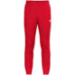 JAKO Trainingsbroek One 8400 Kindermaat in rood, sportieve broek met ribgebreide inzetstukken bij de kuiten, ritssluiting bij de pijpen en zijzakken voor optimaal comfort en functionaliteit. JAKO Teamline One