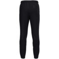 JAKO Trainingsbroek One 8400 Kindermaat in zwart, sportieve broek met ribgebreide inzetstukken bij de kuiten, ritssluiting bij de pijpen en zijzakken voor optimaal comfort en functionaliteit. JAKO Teamline One