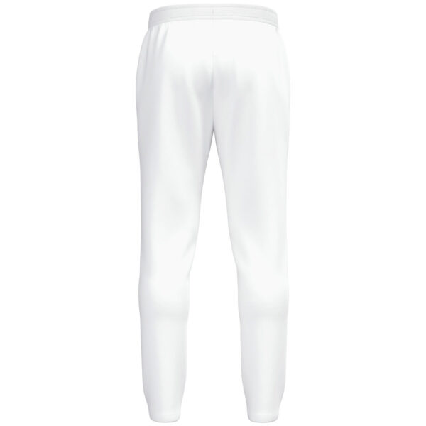 8401_000_P01 JAKO Joggingbroek One Cotton 8401 in wit, zachte en ademende katoenen joggingbroek met elastische tailleband en zijzakken, ideaal voor sport, ontspanning en dagelijks gebruik. JAKO Teamline One