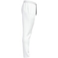 JAKO Joggingbroek One Cotton 8401 in wit, zachte en ademende katoenen joggingbroek met elastische tailleband en zijzakken, ideaal voor sport, ontspanning en dagelijks gebruik. JAKO Teamline One