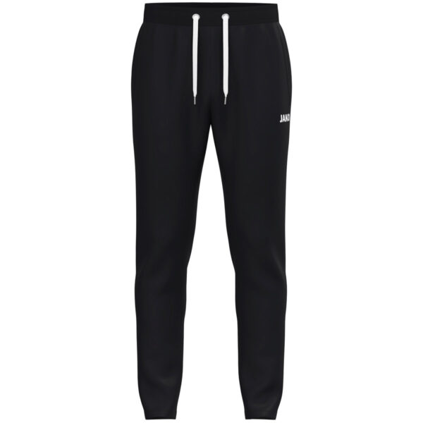 8401_800 JAKO Joggingbroek One Cotton 8401 in zwart, zachte en ademende katoenen joggingbroek met elastische tailleband en zijzakken, ideaal voor sport, ontspanning en dagelijks gebruik. JAKO Teamline One