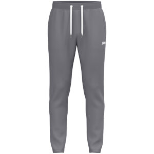 JAKO Joggingbroek One Cotton 8401 in grijs, zachte en ademende katoenen joggingbroek met elastische tailleband en zijzakken, ideaal voor sport, ontspanning en dagelijks gebruik. JAKO Teamline One