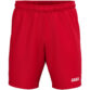 JAKO Trainingsshort One 8500 in rood, sportieve short zonder binnenbroekje met elastische tailleband en optimale bewegingsvrijheid, ideaal voor training en actieve dagen. JAKO Teamline One