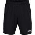 JAKO Trainingsshort One 8500 in zwart, sportieve short zonder binnenbroekje met elastische tailleband en optimale bewegingsvrijheid, ideaal voor training en actieve dagen. JAKO Teamline One
