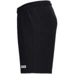JAKO Trainingsshort One 8500 in zwart, sportieve short zonder binnenbroekje met elastische tailleband en optimale bewegingsvrijheid, ideaal voor training en actieve dagen. JAKO Teamline One