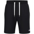 JAKO Joggingshort One Cotton 8501 in zwart, comfortabele katoenen short met elastische tailleband en steekzakken, ideaal voor sport, training en casual gebruik. JAKO Teamline One