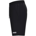 JAKO Joggingshort One Cotton 8501 in zwart, comfortabele katoenen short met elastische tailleband en steekzakken, ideaal voor sport, training en casual gebruik. JAKO Teamline One