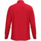 JAKO Ziptop One 8600 in rood, sportieve ziptop van gerecycled polyester met zachte microfleece binnenkant, ideaal voor training, warming-up en vrije tijd. JAKO Teamline One