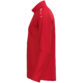 JAKO Ziptop One 8600 in rood, sportieve ziptop van gerecycled polyester met zachte microfleece binnenkant, ideaal voor training, warming-up en vrije tijd. JAKO Teamline One
