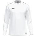 JAKO Sweater One 8800 in wit, sportieve sweater van gerecycled polyester met zachte microfleece binnenkant, ideaal voor training, warming-up en dagelijks gebruik. JAKO Teamline One