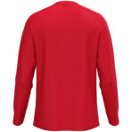 JAKO Sweater One 8800 in rood, sportieve sweater van gerecycled polyester met zachte microfleece binnenkant, ideaal voor training, warming-up en dagelijks gebruik. JAKO Teamline One