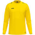 JAKO Sweater One 8800 in geel, sportieve sweater van gerecycled polyester met zachte microfleece binnenkant, ideaal voor training, warming-up en dagelijks gebruik. JAKO Teamline One