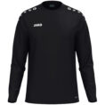 JAKO Sweater One 8800 in Zwart, sportieve sweater van gerecycled polyester met zachte microfleece binnenkant, ideaal voor training, warming-up en dagelijks gebruik. JAKO Teamline One