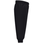 JAKO Polyesterbroek One Bambini 9200B in zwart, sportieve en functionele broek van gerecycled polyester voor kinderen, met ritssluiting aan de pijpen en praktische zijzakken, ideaal voor training en vrije tijd. JAKO Teamline One