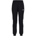 JAKO Polyesterbroek One Dames 9200D in zwart, sportieve en functionele broek van gerecycled polyester voor dames, met ritssluiting aan de pijpen en praktische zijzakken, ideaal voor training en vrije tijd. JAKO Teamline One