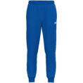 JAKO Polyesterbroek One 9200 in royal, sportieve en comfortabele broek van gerecycled polyester, met ritssluiting aan de pijpen en praktische zijzakken, ideaal voor training en dagelijks gebruik. JAKO Teamline One