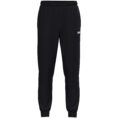 JAKO Polyesterbroek One 9200 in zwart, sportieve en comfortabele broek van gerecycled polyester, met ritssluiting aan de pijpen en praktische zijzakken, ideaal voor training en dagelijks gebruik. JAKO Teamline One