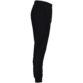 JAKO Polyesterbroek One 9200 in zwart, sportieve en comfortabele broek van gerecycled polyester, met ritssluiting aan de pijpen en praktische zijzakken, ideaal voor training en dagelijks gebruik. JAKO Teamline One