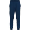 JAKO Polyesterbroek One 9200 in navy, sportieve en comfortabele broek van gerecycled polyester, met ritssluiting aan de pijpen en praktische zijzakken, ideaal voor training en dagelijks gebruik. JAKO Teamline One