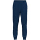 JAKO Polyesterbroek One 9200 in navy, sportieve en comfortabele broek van gerecycled polyester, met ritssluiting aan de pijpen en praktische zijzakken, ideaal voor training en dagelijks gebruik. JAKO Teamline One