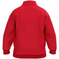 JAKO Polyestervest One Bambini 9300B in rood, sportief en functioneel polyestervest voor kinderen, gemaakt van gerecycled materiaal, met ribboorden en praktische zijzakken, ideaal voor training, vrije tijd en dagelijks gebruik. JAKO Teamline One