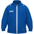 JAKO Polyestervest One Bambini 9300B in royal, sportief en functioneel polyestervest voor kinderen, gemaakt van gerecycled materiaal, met ribboorden en praktische zijzakken, ideaal voor training, vrije tijd en dagelijks gebruik. JAKO Teamline One