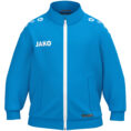JAKO Polyestervest One Bambini 9300B in JAKO Blauw, sportief en functioneel polyestervest voor kinderen, gemaakt van gerecycled materiaal, met ribboorden en praktische zijzakken, ideaal voor training, vrije tijd en dagelijks gebruik. JAKO Teamline One
