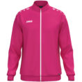 JAKO Polyestervest One 9300 in deep pink, sportieve en functionele polyesterjas van gerecycled materiaal, met ribboorden en zijzakken, ideaal voor training, vrije tijd en dagelijks gebruik. JAKO Teamline One