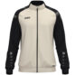 JAKO Polyestervest Sonic 9326 in Off White/Zwart, modern en functioneel polyesterjack met schouderprint en JAKO-stippen, duurzaam, ademend en ideaal voor training, vrije tijd en sportieve activiteiten. JAKO Teamline Sonic
