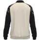 JAKO Polyestervest Sonic 9326 in Off White/Zwart, modern en functioneel polyesterjack met schouderprint en JAKO-stippen, duurzaam, ademend en ideaal voor training, vrije tijd en sportieve activiteiten. JAKO Teamline Sonic