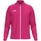 JAKO Vrijetijdsvest One 9800 in deep pink, modern en sportief vrijetijdsjack van 100% gerecycled polyester, ademend, duurzaam en ideaal voor dagelijks gebruik, reizen en actieve ontspanning. JAKO Teamline One