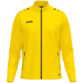 JAKO Vrijetijdsvest One 9800 in geel, modern en sportief vrijetijdsjack van 100% gerecycled polyester, ademend, duurzaam en ideaal voor dagelijks gebruik, reizen en actieve ontspanning. JAKO Teamline One