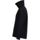 JAKO Tracksuite jas Wardrobe 9861 in zwart, sportieve retro tracksuit jas met geribde kraag en mouwboorden, hoog draagcomfort, praktische zijzakken en duurzame materialen, ideaal voor training en dagelijks gebruik. JAKO Teamline Wardrobe