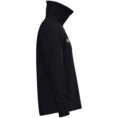 JAKO Tracksuite jas Wardrobe 9861 in zwart, sportieve retro tracksuit jas met geribde kraag en mouwboorden, hoog draagcomfort, praktische zijzakken en duurzame materialen, ideaal voor training en dagelijks gebruik. JAKO Teamline Wardrobe