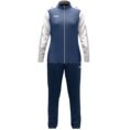 JAKO Dames Trainingspak Dynamic Nachtblauw Lichtgrijs teamkleding bedrukken