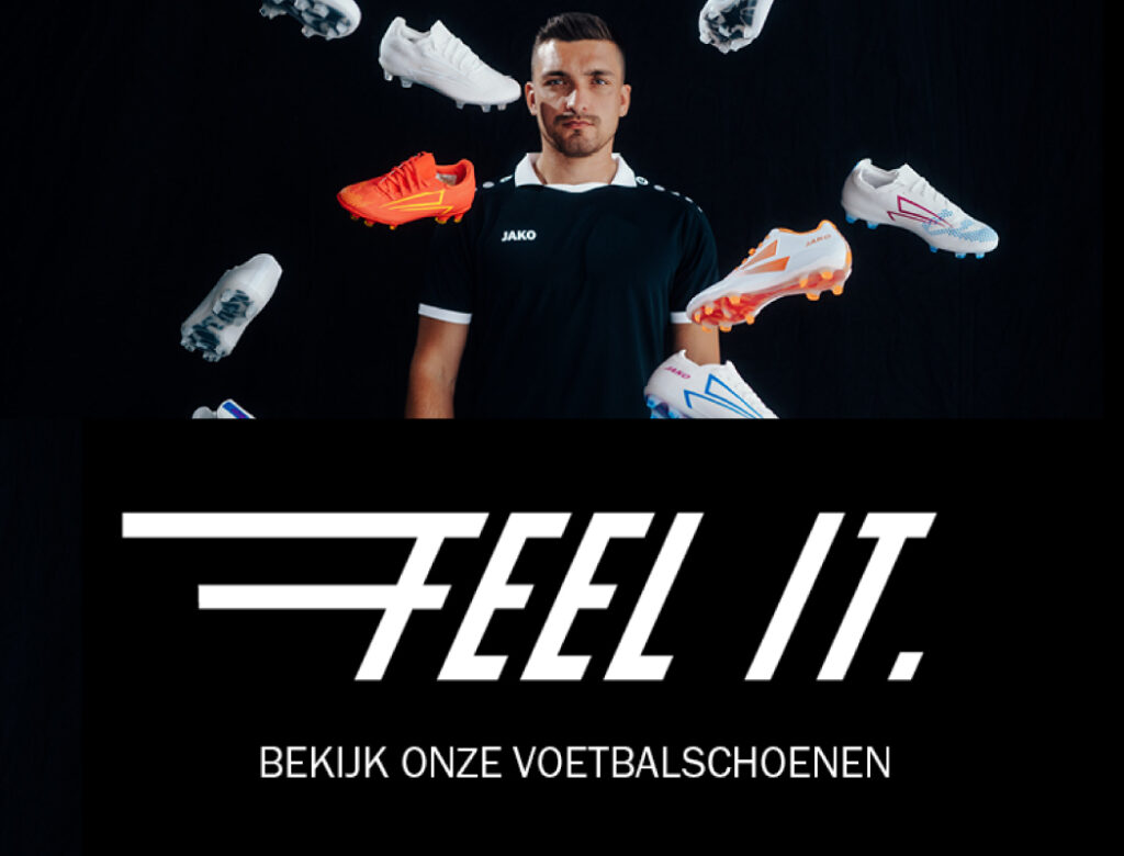 JAKO Voetbalschoenen | Koop JAKO voetbalschoenen met perfecte pasvorm en optimale grip. Bezoek onze showroom in Alblasserdam of bestel eenvoudig online bij Allroundsport.  JAKO Teamshop 89 Drechtsteden