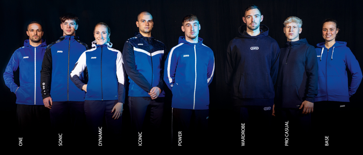 JAKO Teamlines moderne teamwear voor clubs en verenigingen